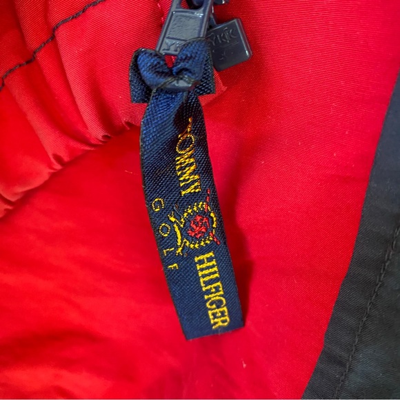 Vintage 1990s men’s Tommy Hilfiger Bomber Jacket Golf Crest 90s Colorblock XL - Picture 6 of 15